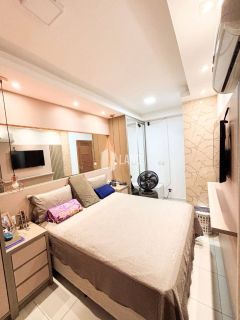 Apartamento Mobiliado 3 Quartos | 74m² | 2 Vagas | Andar Alto | Cond. Like Teresina