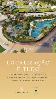 LOTE QUITADO NA ÁREA ALTA DO CAMPO ALTO DA MONTENEGRO URBANISMO