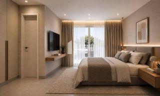 Casa plana com 3 suítes plenas a 5omts da Av. Santa Cecilia