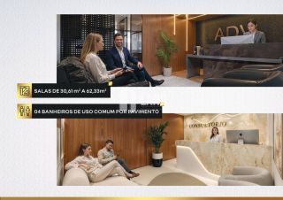 Lançamento - BV Tower - Salas comerciais no Bairro de Fátima