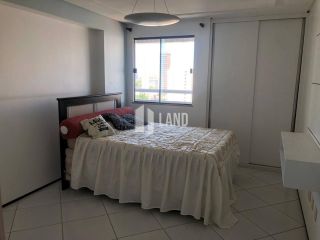 Apartamento com 3 suítes, 3 vagas de garagem, dependência com banheiro, lazer com piscina, academia, salão de festas, campinho de futebol, 137m2, R$ 990.000 - Bairro: Luciano Cavalcante - Fortaleza/CE.