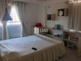 Apartamento com 3 suítes, 3 vagas de garagem, dependência com banheiro, lazer com piscina, academia, salão de festas, campinho de futebol, 137m2, R$ 990.000 - Bairro: Luciano Cavalcante - Fortaleza/CE.