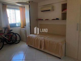 Apartamento com 3 suítes, 3 vagas de garagem, dependência com banheiro, lazer com piscina, academia, salão de festas, campinho de futebol, 137m2, R$ 990.000 - Bairro: Luciano Cavalcante - Fortaleza/CE.