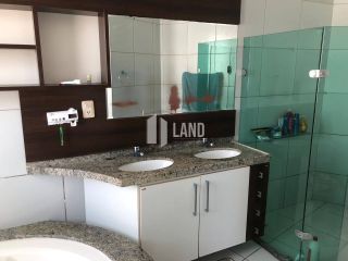 Apartamento com 3 suítes, 3 vagas de garagem, dependência com banheiro, lazer com piscina, academia, salão de festas, campinho de futebol, 137m2, R$ 990.000 - Bairro: Luciano Cavalcante - Fortaleza/CE.