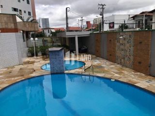 Apartamento com 3 suítes, 3 vagas de garagem, dependência com banheiro, lazer com piscina, academia, salão de festas, campinho de futebol, 137m2, R$ 990.000 - Bairro: Luciano Cavalcante - Fortaleza/CE.