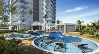 APARTAMENTO COM 3 DORMITÓRIOS (2 SUÍTES), 2 VAGAS DE GARAGEM, LAZER COMPLETO - 90 M2 - R$ 750.000 - CENTRO - EUSEBIO/CE