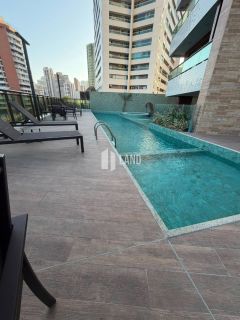 Apartamento alto padrão (novo) para alugar (primeiro aluguel) com 2 suítes, banheiro social, móveis fixos projetados, 1 vaga, lazer completo, rooftop com vista mar, 53m2 - R$ 5.300 (aluguel) + R$ 700 (condomínio) + R$ 300 (IPTU) - Mucuripe - Fortaleza/Ce