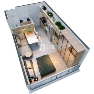 OPORTUNIDADE ALDEOTA - ANDAR ALTO - 25m² - POR R$ 479.000,00