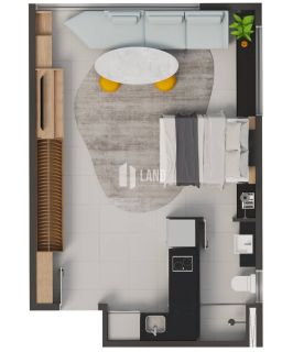 OPORTUNIDADE ALDEOTA - ANDAR ALTO - 25m² - POR R$ 479.000,00