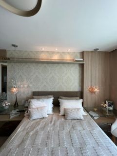 Apartamento com 3 suites, escritorio, porteira fechada, lazer completo, 3 vagas, varanda gourmet a venda, 146m² - R$ 1.780.000-Guararapes-Fortaleza/CE