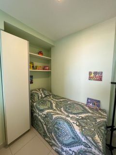 Apartamento com 3 suites, escritorio, porteira fechada, lazer completo, 3 vagas, varanda gourmet a venda, 146m² - R$ 1.780.000-Guararapes-Fortaleza/CE