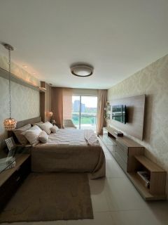 Apartamento com 3 suites, escritorio, porteira fechada, lazer completo, 3 vagas, varanda gourmet a venda, 146m² - R$ 1.780.000-Guararapes-Fortaleza/CE