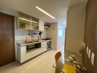 Apartamento com 3 suites, escritorio, porteira fechada, lazer completo, 3 vagas, varanda gourmet a venda, 146m² - R$ 1.780.000-Guararapes-Fortaleza/CE
