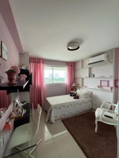 Apartamento com 3 suites, escritorio, porteira fechada, lazer completo, 3 vagas, varanda gourmet a venda, 146m² - R$ 1.780.000-Guararapes-Fortaleza/CE