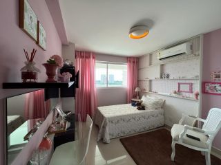 Apartamento com 3 suites, escritorio, porteira fechada, lazer completo, 3 vagas, varanda gourmet a venda, 146m² - R$ 1.780.000-Guararapes-Fortaleza/CE