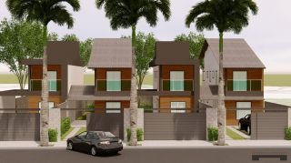Casa com 3 dormitorios a venda, 104 m² por R$ 380.000 - Centro - Eusebio/CE