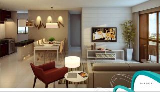 Apartamento com 2 dormitorios a venda, 55 m² por R$ 319.000 - Papicu - Fortaleza/CE