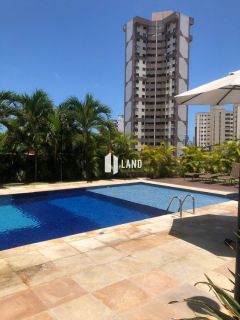 APARTAMENTO COM 2 SUÍTES, SEMI-MOBILIADO, LAZER COMPLETO, 2 VAGAS DE GARAGEM, BANHEIRO PARA FUNCIONÁRIA, 70M², R$ 560.000 - (A POUCOS METROS DA AV. SANTOS DUMONT), PAPICU - FORTALEZA/CE