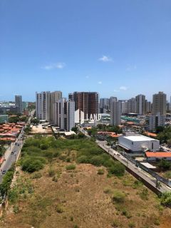 APARTAMENTO COM 2 SUÍTES, SEMI-MOBILIADO, LAZER COMPLETO, 2 VAGAS DE GARAGEM, BANHEIRO PARA FUNCIONÁRIA, 70M², R$ 560.000 - (A POUCOS METROS DA AV. SANTOS DUMONT), PAPICU - FORTALEZA/CE