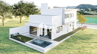 Casa no Petrópolis em construção