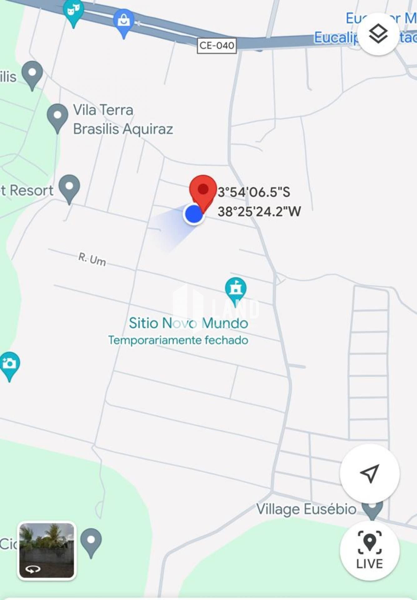 Lote / Terreno de Bairro Para Vender no bairro Jacunda em Aquiraz