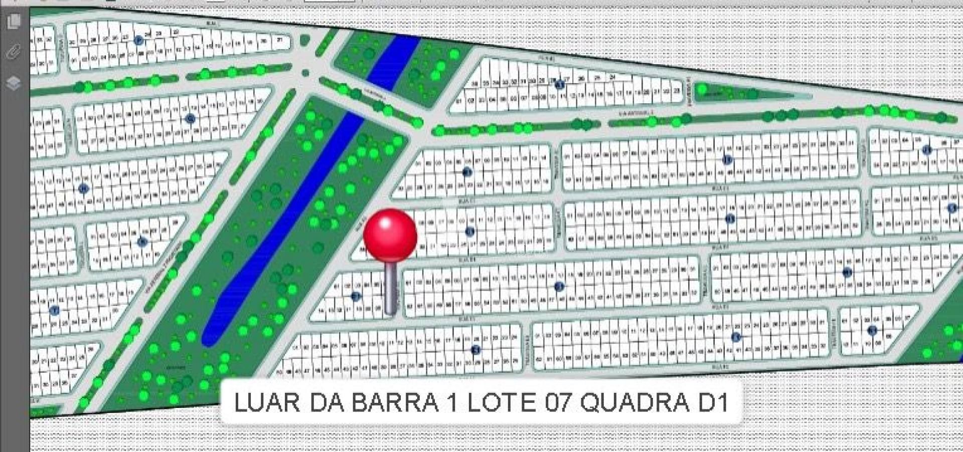 Lote à venda no Luar da Barra