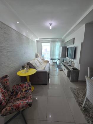 Apartamento Mobiliado a Venda com 3 quartos no Residencial Costa do Atlântico