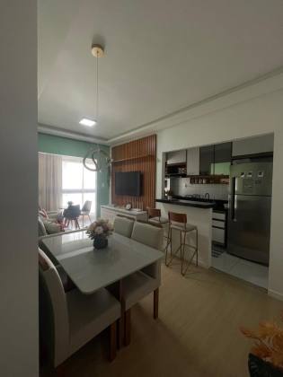 Apartamento à Venda 56m² no Residencial Caeté Serigy, 2 quartos 1 suíte