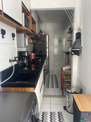Apartamento à Venda 56m² no Residencial Caeté Serigy, 2 quartos 1 suíte