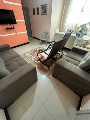 Apartamento Mobiliado para Alugar Com 3/4, Sendo 1 Suíte No Condomínio Campo Bello