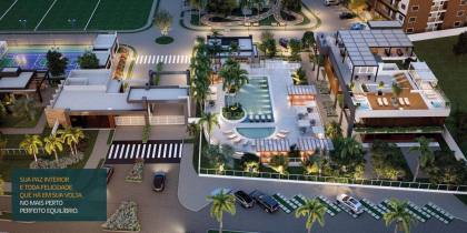 Alugo Apartamento com 120m² no Condomínio Maravista Home Beach, 3 Quartos 2 Suíte