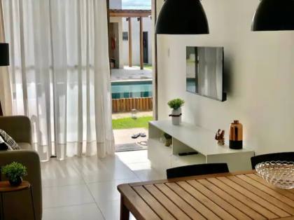 Apartamento Térreo Mobiliado À Venda No Condomíno Costa Das Dunas – Praia Da Caueira!