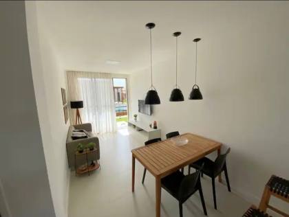 Apartamento Térreo Mobiliado À Venda No Condomíno Costa Das Dunas – Praia Da Caueira!
