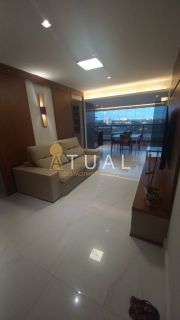 Apartamento mobiliado de frente para a praia de Jaguaribe