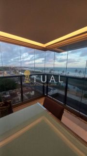 Apartamento mobiliado de frente para a praia de Jaguaribe