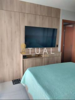 Apartamento mobiliado de frente para a praia de Jaguaribe
