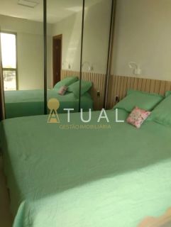 Apartamento mobiliado de frente para a praia de Jaguaribe