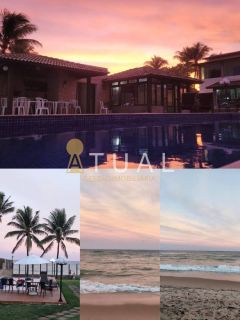Casa pé na areia em Jauá