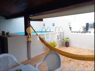 Apartamento tipo cobertura a venda, 158m², com 2 suítes e gabinete a venda no Rio Vermelho.