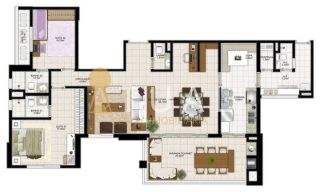Apartamento Para Vender com 03 quartos 02 suítes no bairro Patamares em Salvador