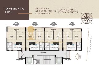 Apartamento Para Vender com 01 quartos 01 suítes no bairro GRAÇA em Salvador