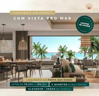 BEACH VILLE - APARTAMENTOS ALTO PADRÃO - PORTO DAS DUNAS - 
