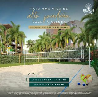 BEACH VILLE - APARTAMENTOS ALTO PADRÃO - PORTO DAS DUNAS - 
