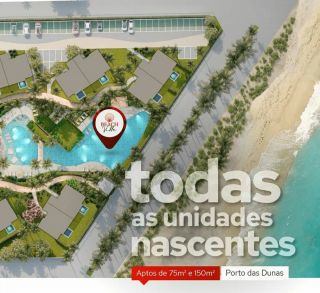 BEACH VILLE - APARTAMENTOS ALTO PADRÃO - PORTO DAS DUNAS - 