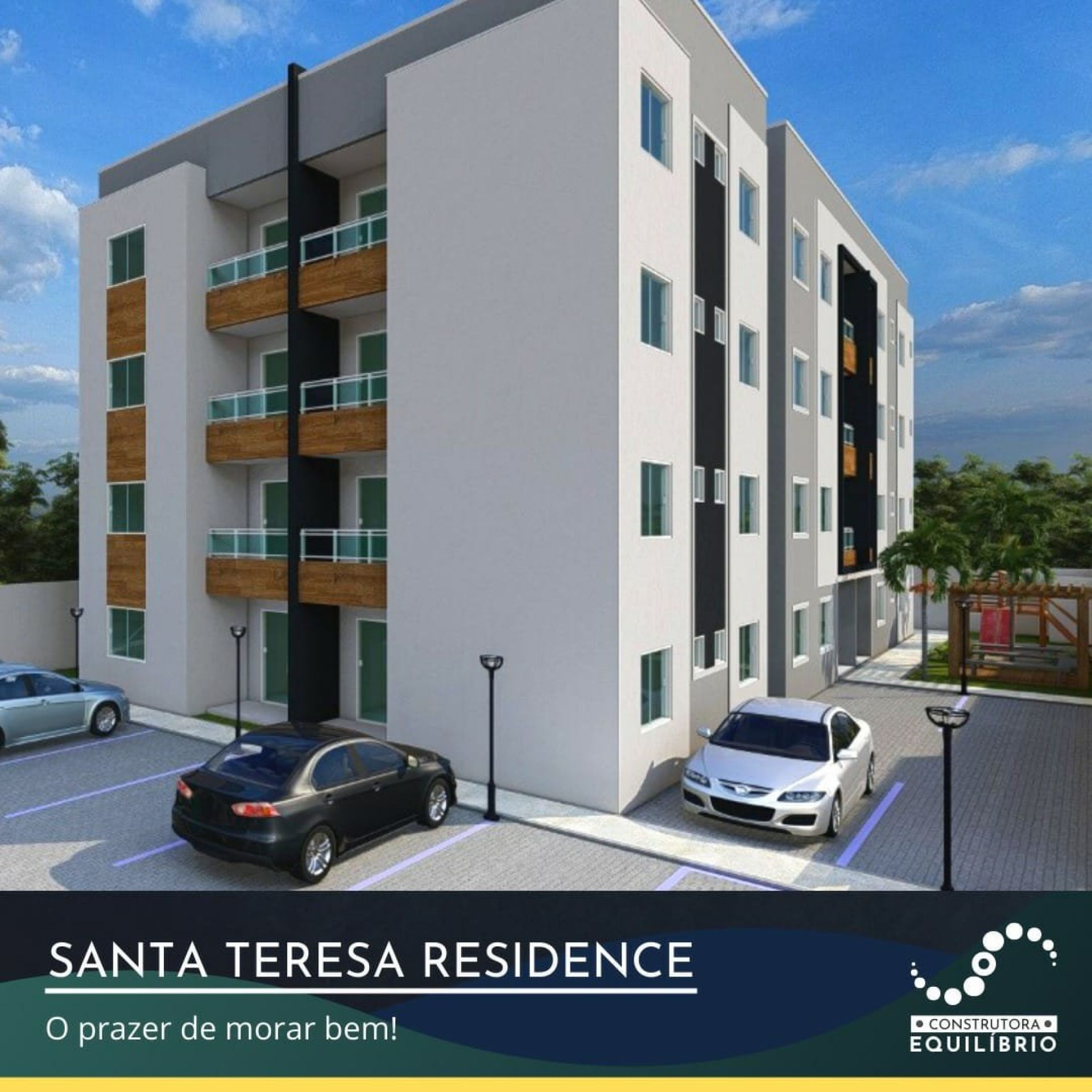 SANTA TERESA RESIDENCE - CONTRUTORA EQUILIBRIO APARTAMENTOS 02 QUARTOS - NOVO PABUSSU - SANTA TERESA RESIDENCE