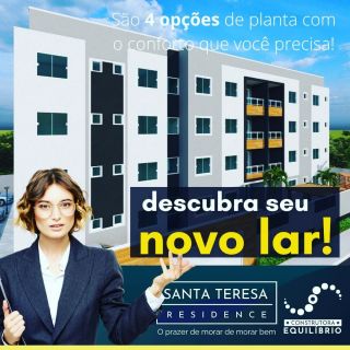 APARTAMENTOS 02 QUARTOS - NOVO PABUSSU - SANTA TERESA RESIDENCE