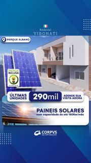 DUPLEX DE 03 QUARTOS - PQ ALBANO - RESIDENCIAL VIBONATO
