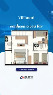DUPLEX DE 03 QUARTOS - PQ ALBANO - RESIDENCIAL VIBONATO