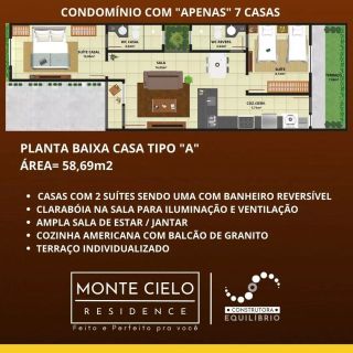 CASAS ALTO PADRÃO - MESTRE ANTONIO - MONTE CIELO RESIDENCE