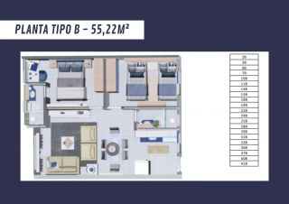 AZUL DO MAR RESIDENCIAL 2 e 1